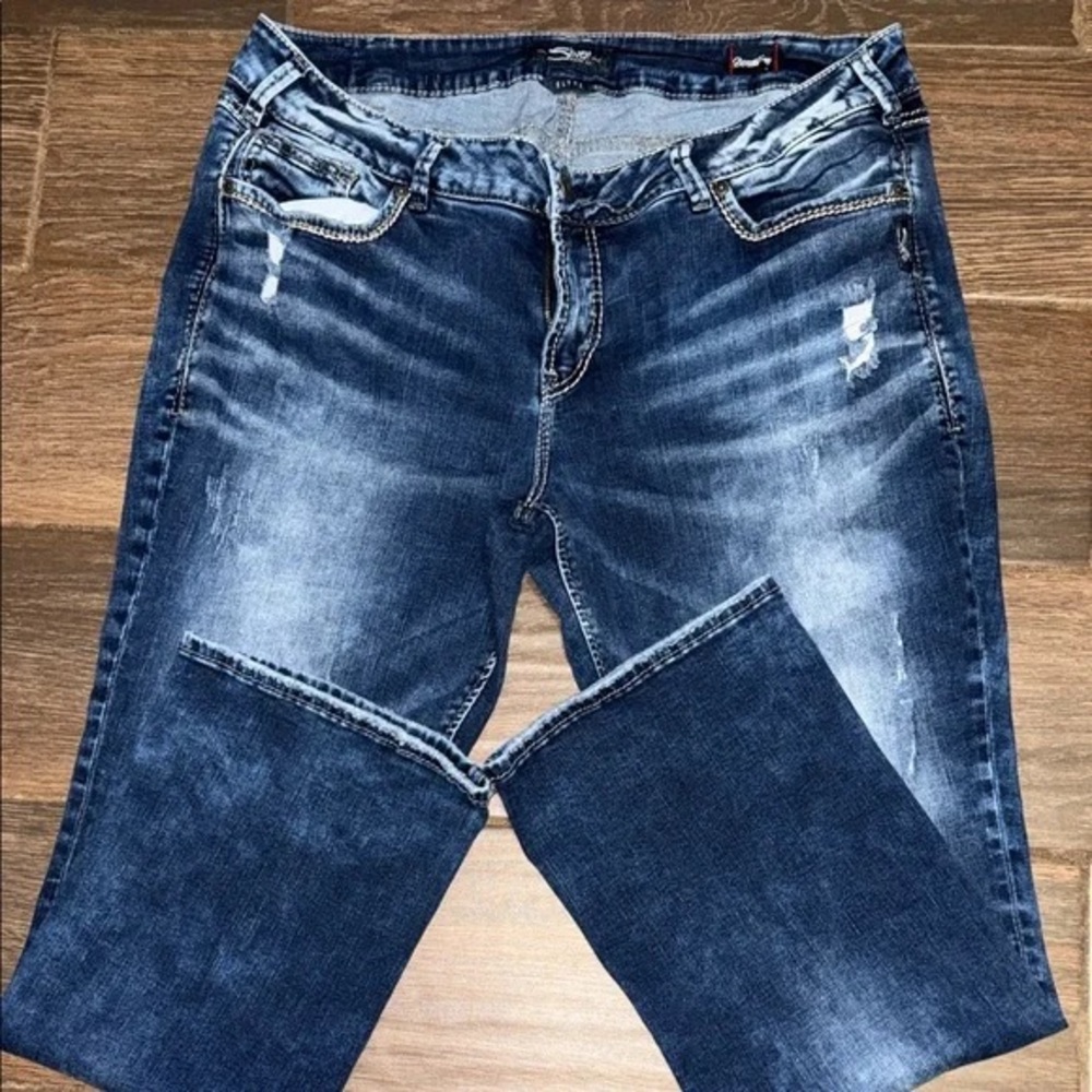 Silver Jeans Dark Blue Boot Cut Denim